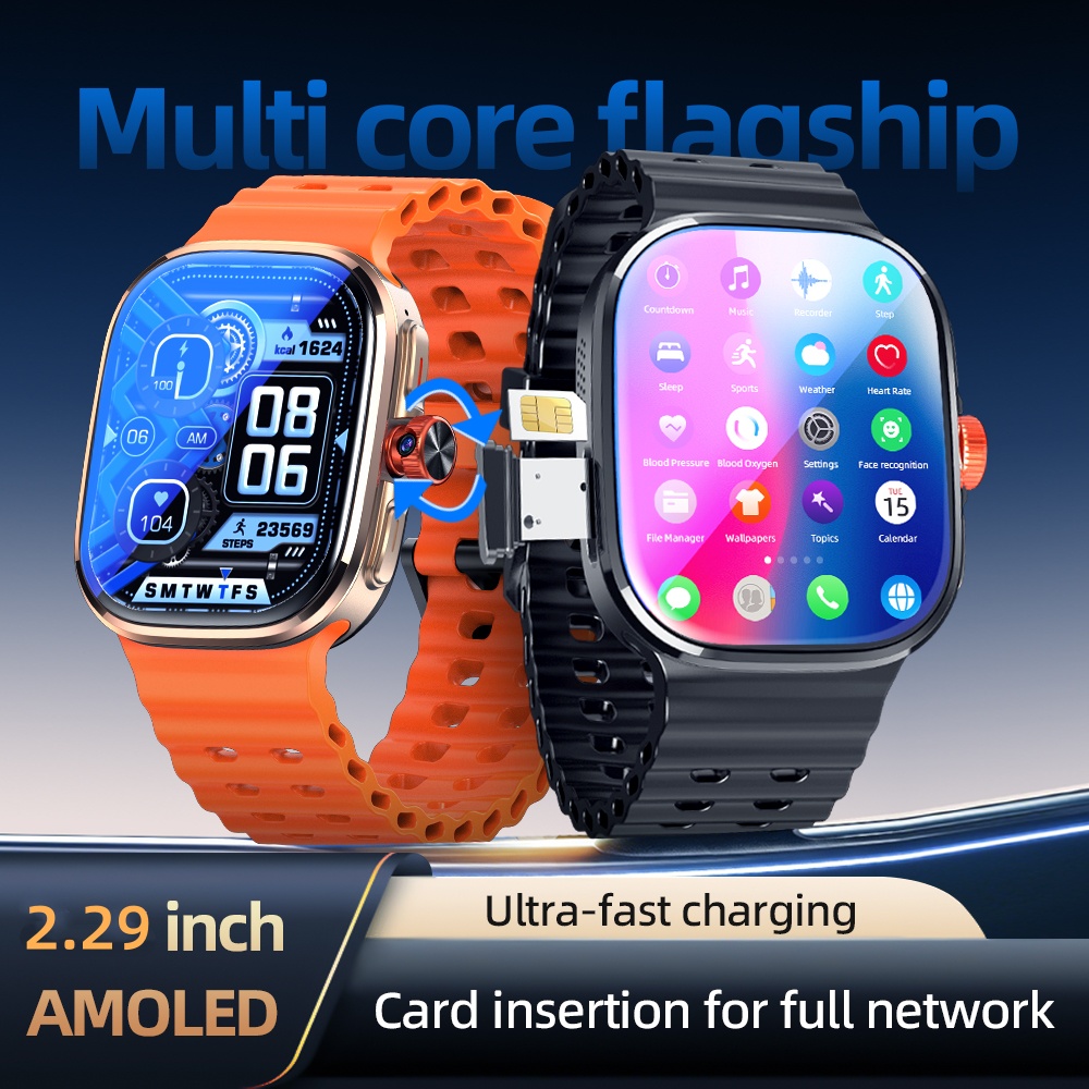 Smartwatch Face - Reloj Inteligente P2 5G LTE Android