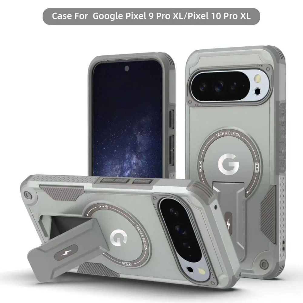Magnetic Charging Stand - Armadura militar anticaída resistente soporte magnético