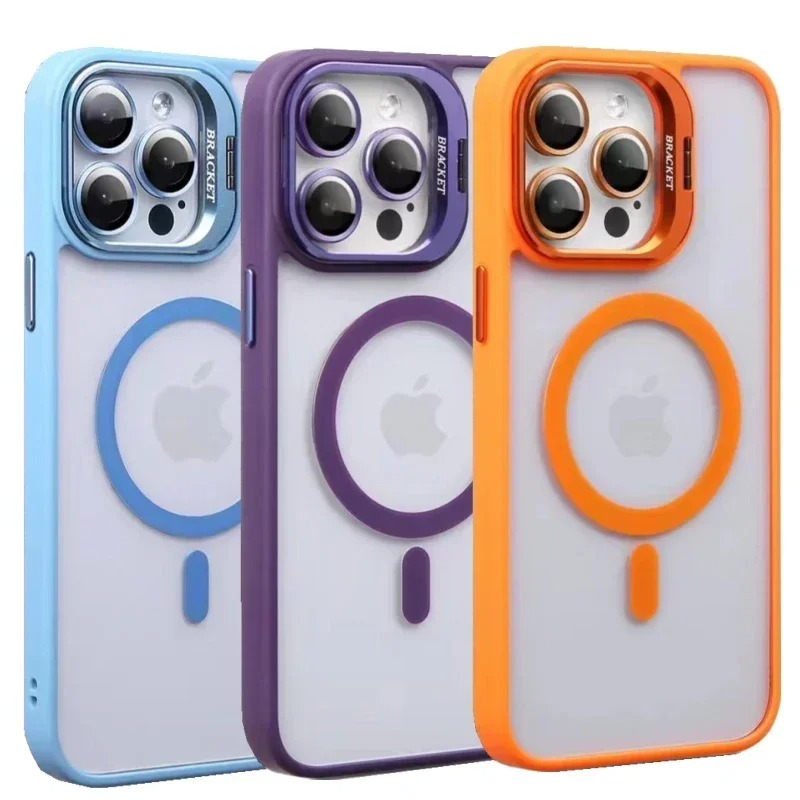 Magnetic Charging Stand - Funda con Anillo Magnético para Magsafe,