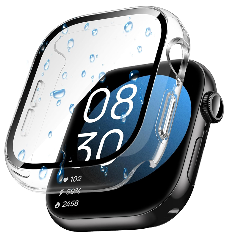 Smartwatch Band Accessories - Funda de vidrio para Apple Watch,