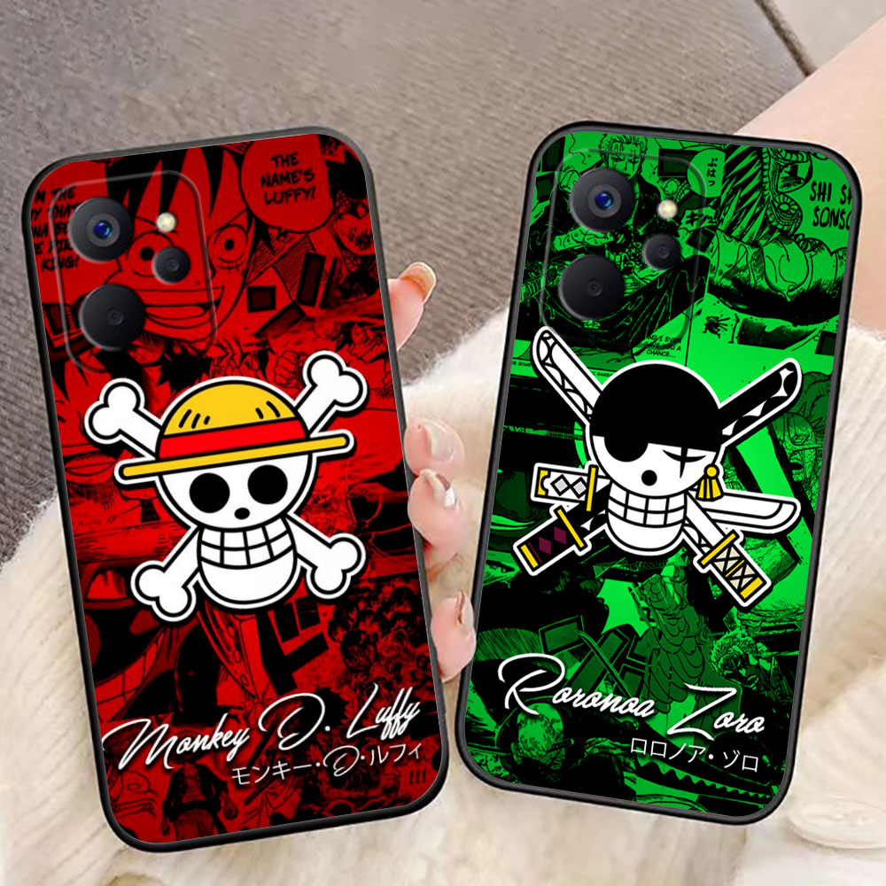 Realme Gt 6 - Funda de teléfono One Piece Luffy