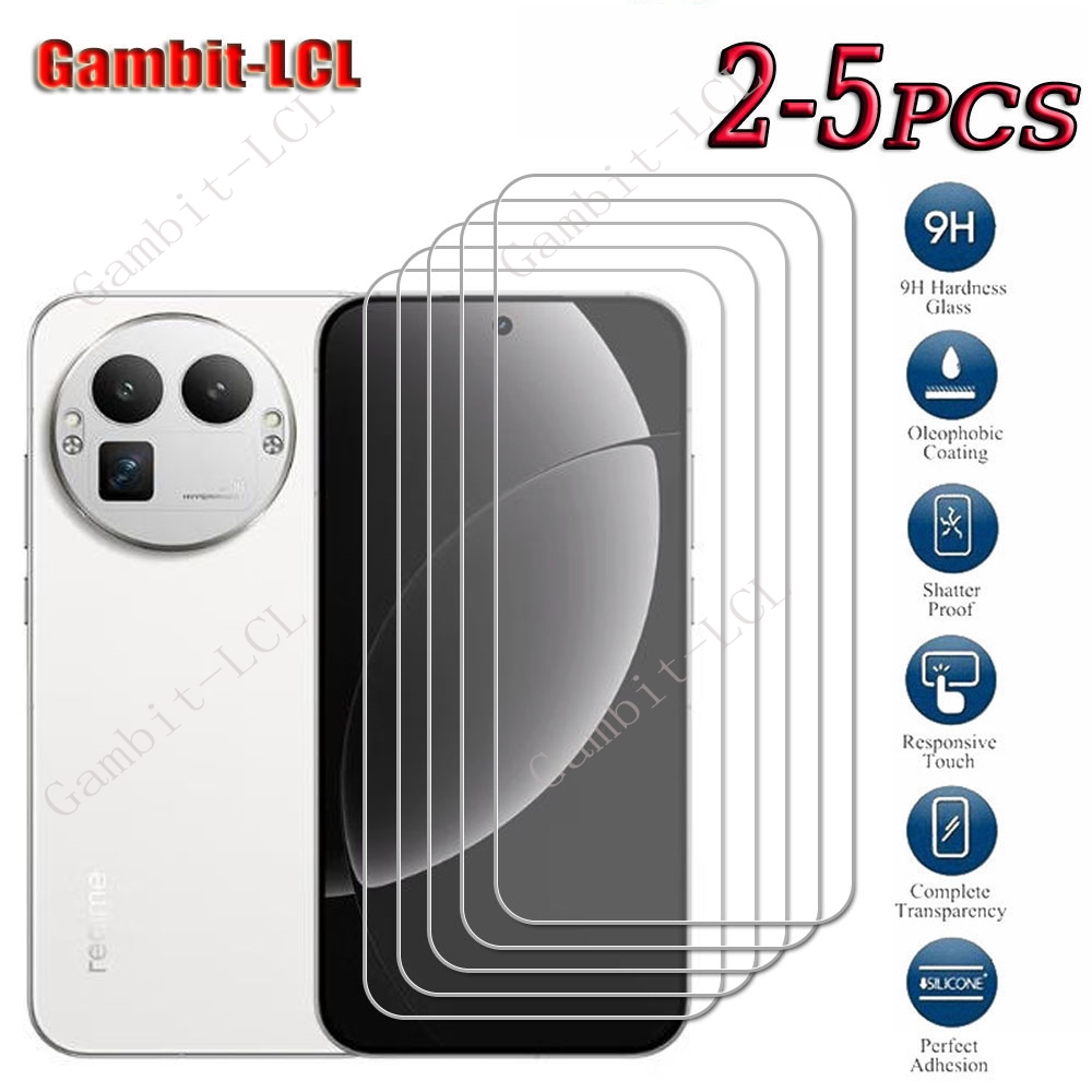 Realme Gt 6 - 2-5 uds 9H HD vidrio templado