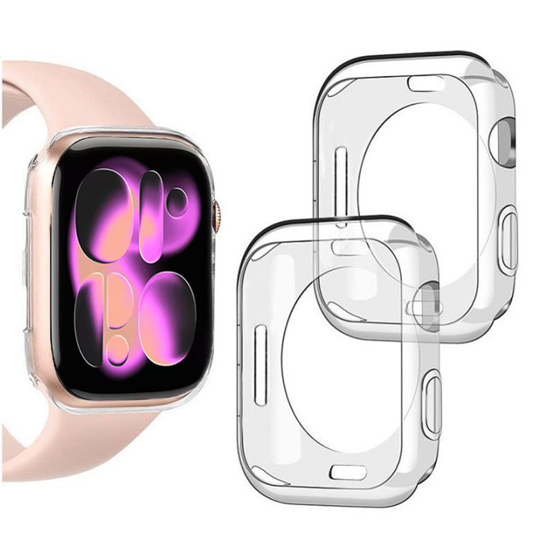 Smartwatch Band Accessories - Funda de silicona para Apple Watch