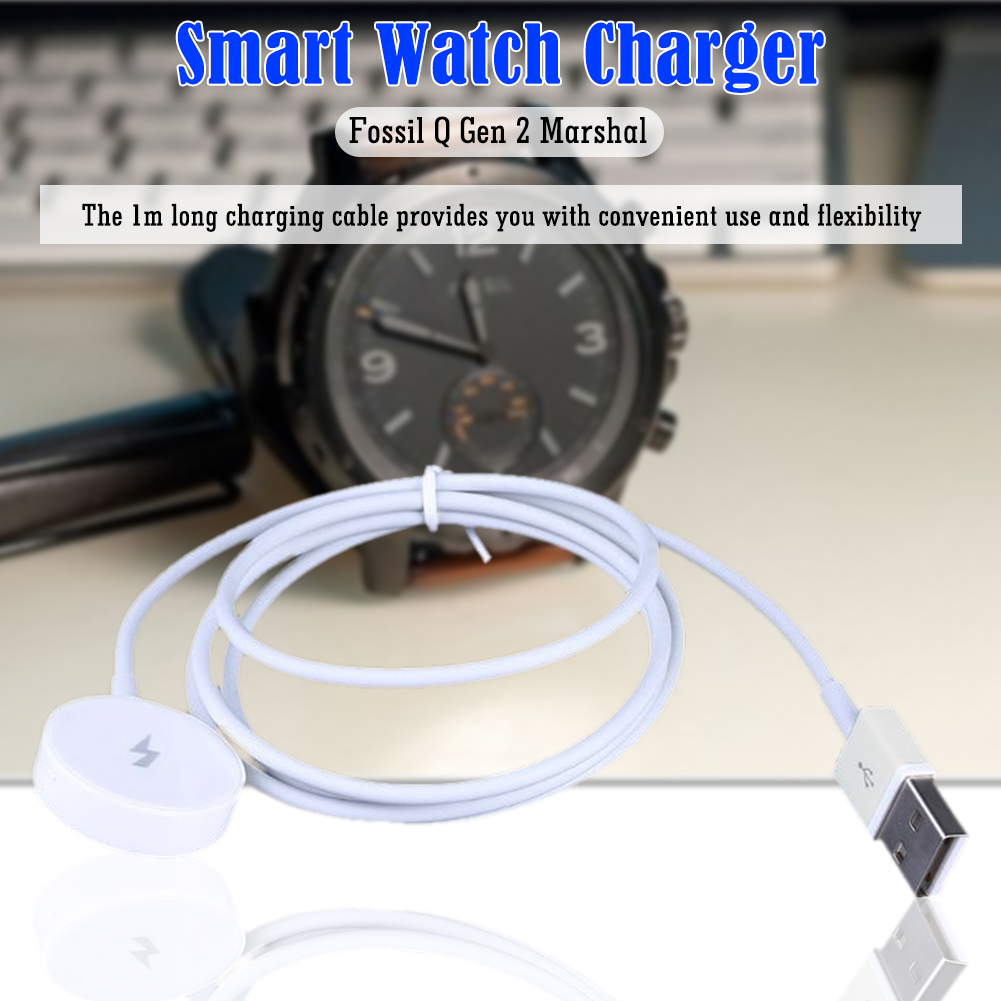 Fossil Smartwatch Accessories - Cargador Magnético de 1m para Reloj