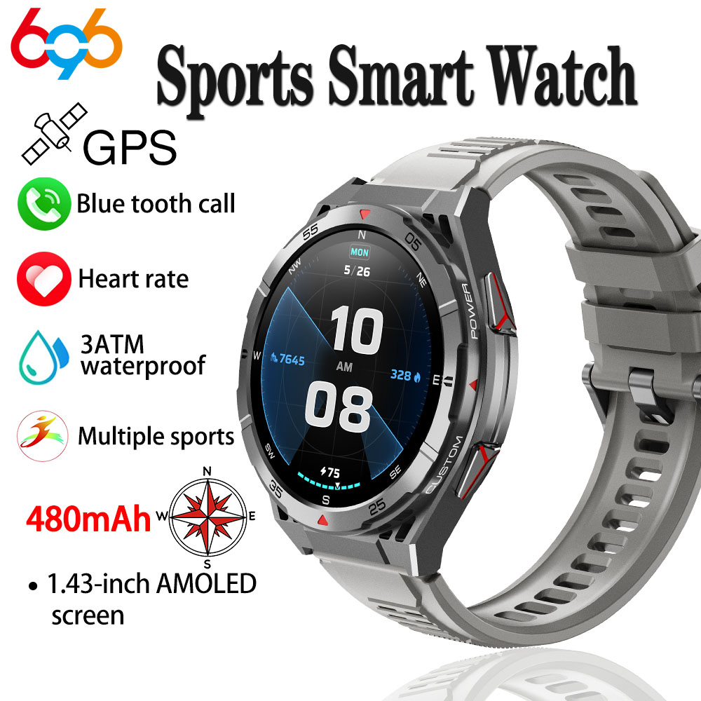 Nuevo reloj inteligente GPS de - Smartwatch Face reseña y precio