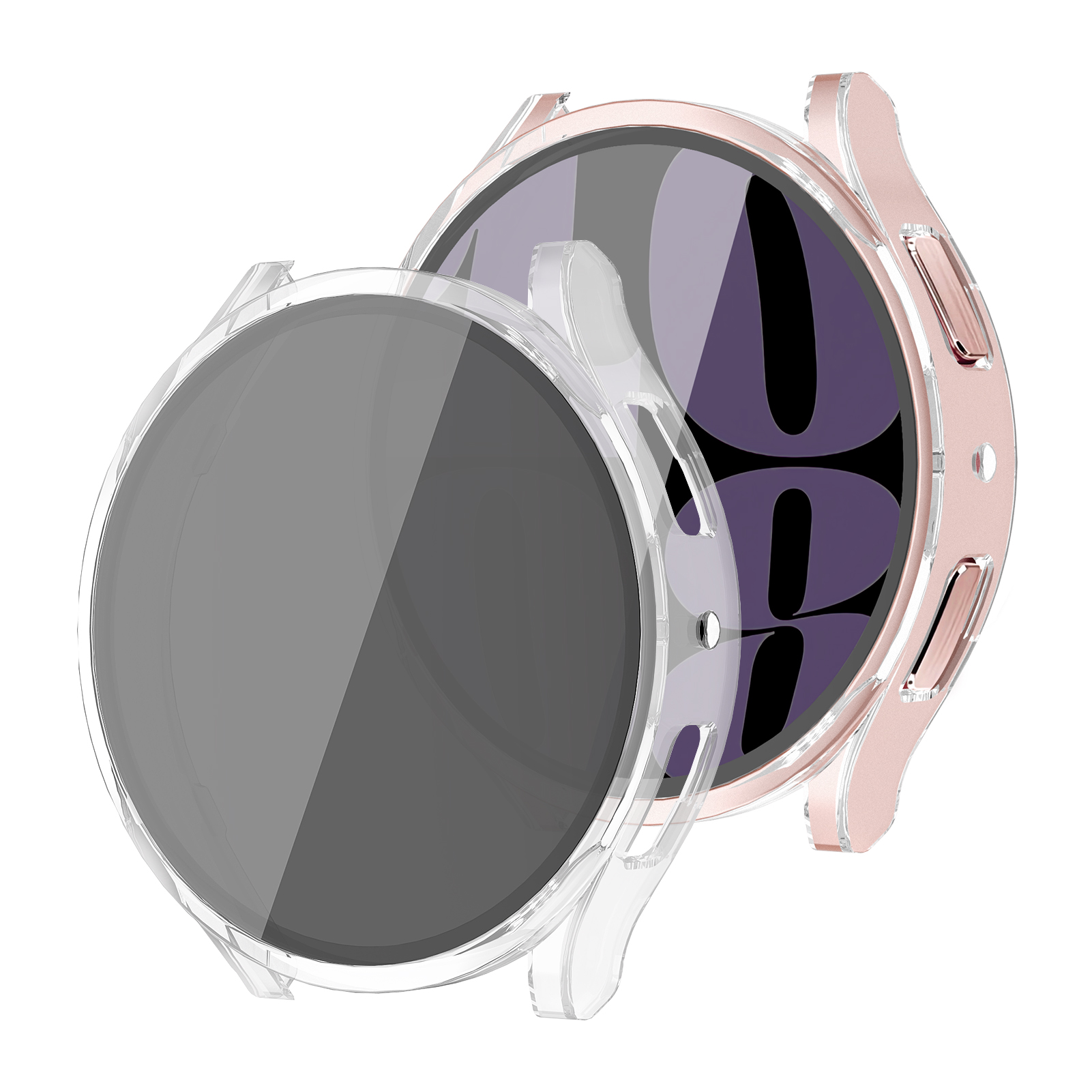 Vidrio templado + funda de pri - Smartwatch Band Accessories reseña y precio