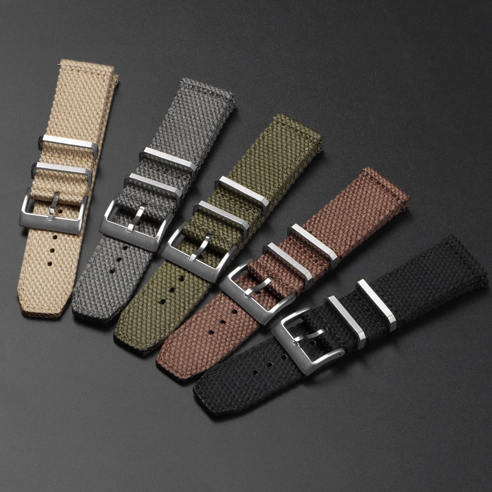 Correa de reloj de nailon de a - Nylon Nato Strap reseña y precio