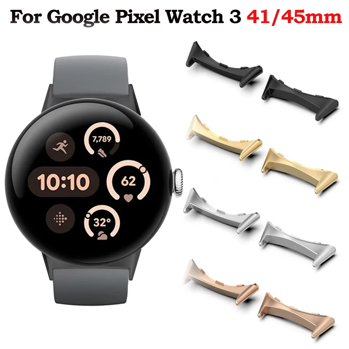 Adaptador de conector de corre - Smartwatch Straps & Accessories reseña y precio