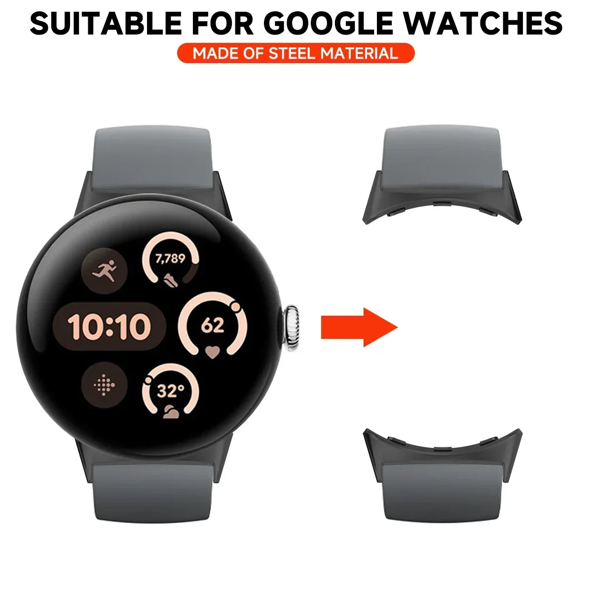 Adaptador de conector de corre - Smartwatch Straps & Accessories reseña y precio