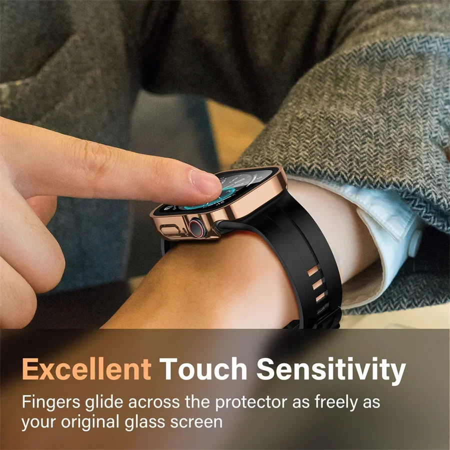 Vidrio + funda para Apple Watc - Garmin Smartwatch Accessories reseña y precio