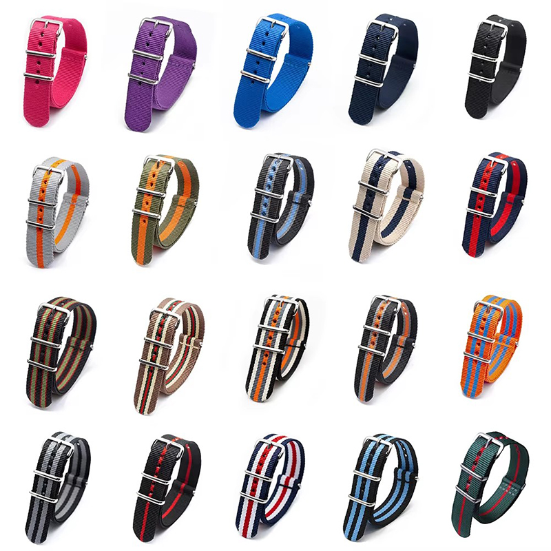 Correas de reloj de nailon de  - Nylon Nato Strap reseña y precio