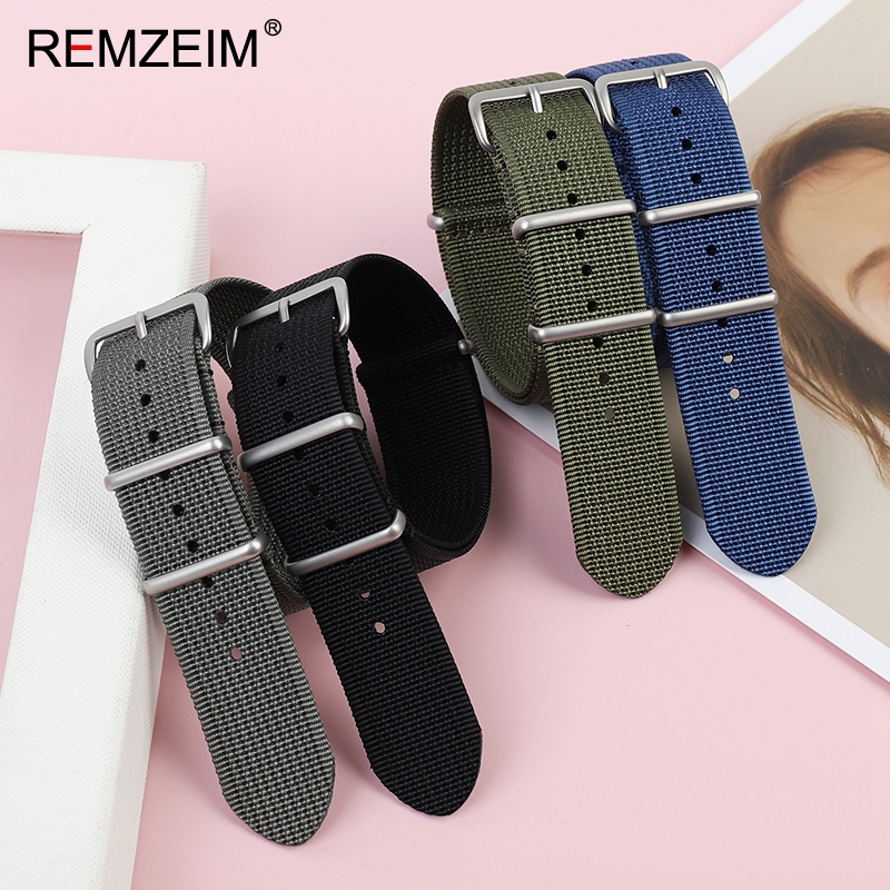 Nueva correa de reloj de nailo - Nylon Nato Strap reseña y precio