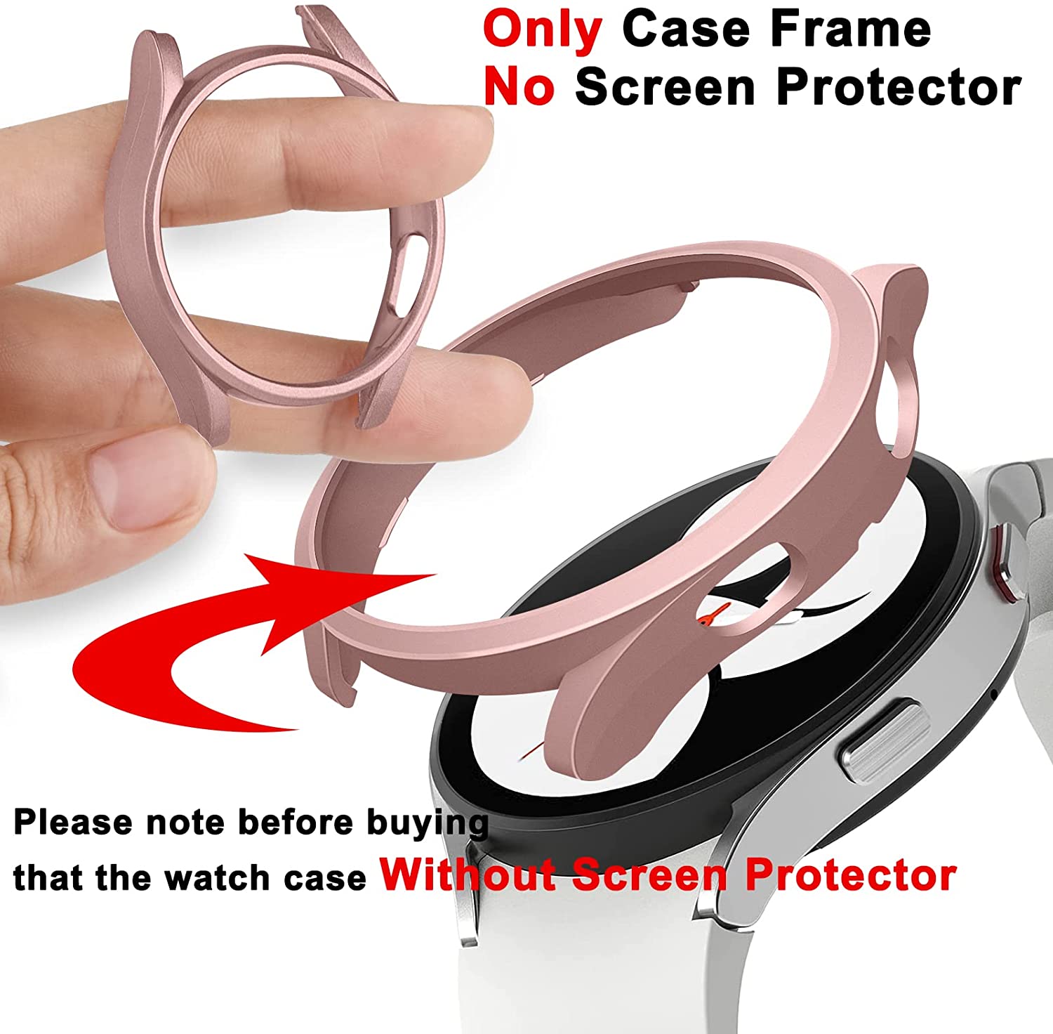 Funda de PC para Samsung Galax - Smartwatch Band Accessories reseña y precio