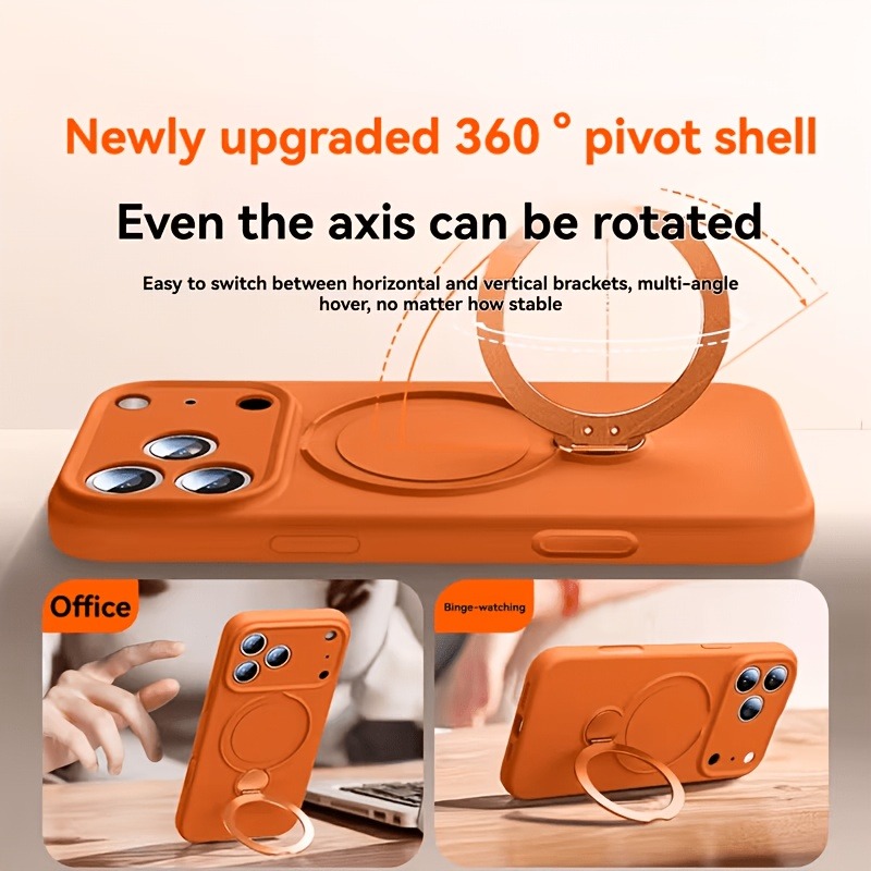 Funda de Silicona Líquida con  - Magnetic Charging Stand reseña y precio