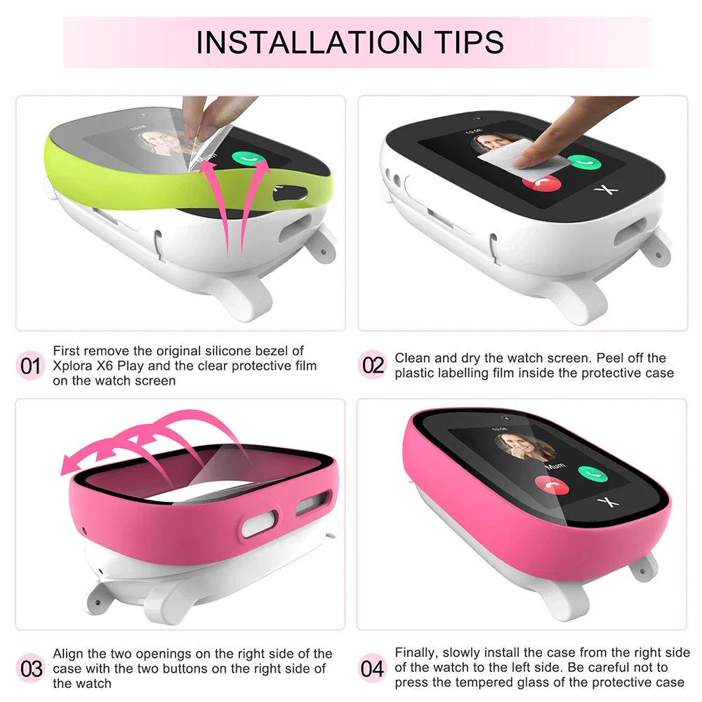 Funda para Xploar X6 Play Kids - Garmin Smartwatch Accessories reseña y precio