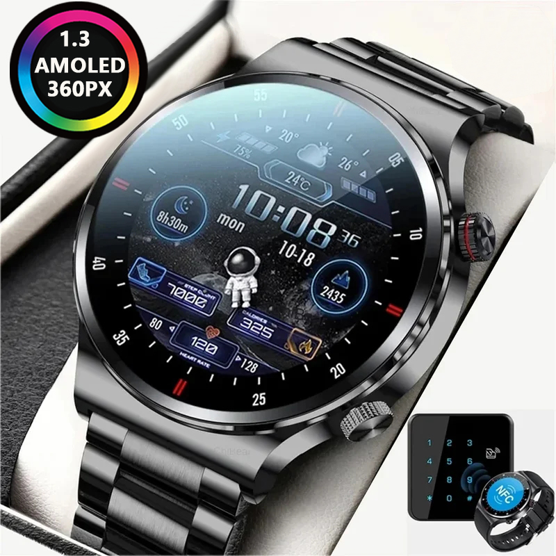 GPS ECG + PPG Bluetooth llamad - Smartwatch Face reseña y precio