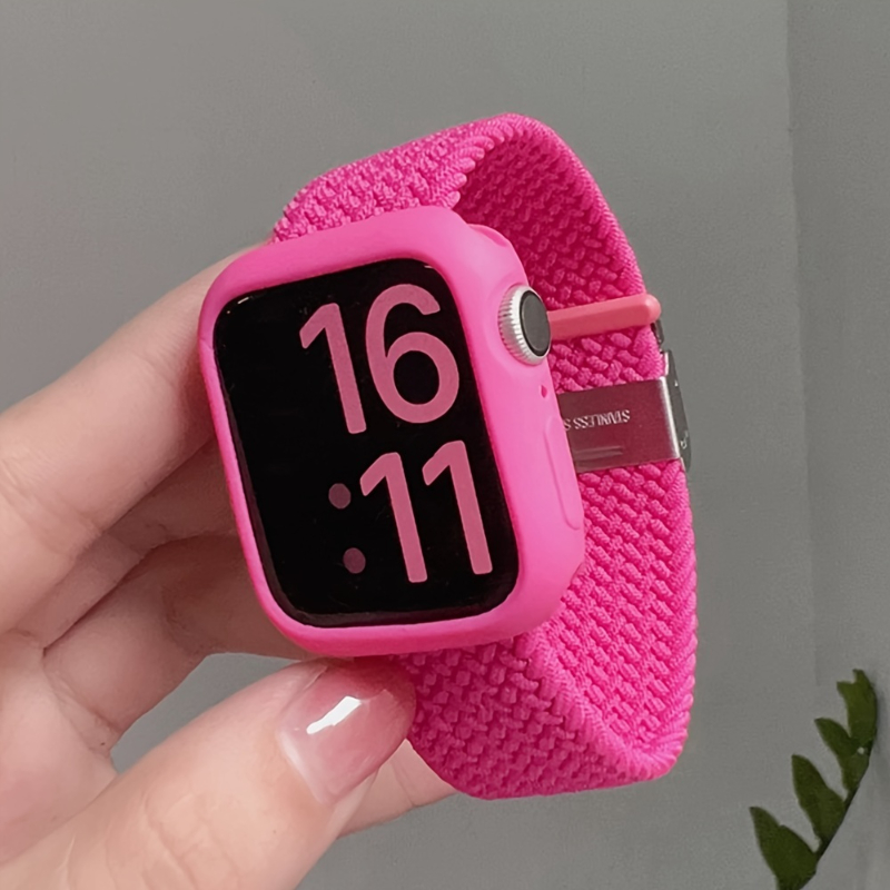 Funda de silicona para Apple W - Smartwatch Band Accessories reseña y precio
