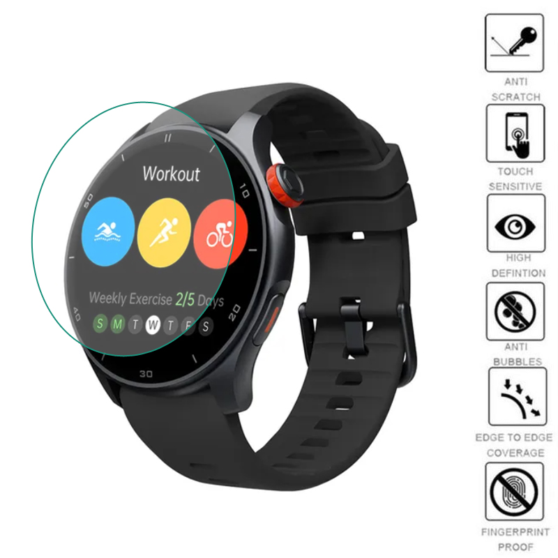 5 uds TPU suave Smartwatch pel - Motorola Smartwatch Accessories reseña y precio