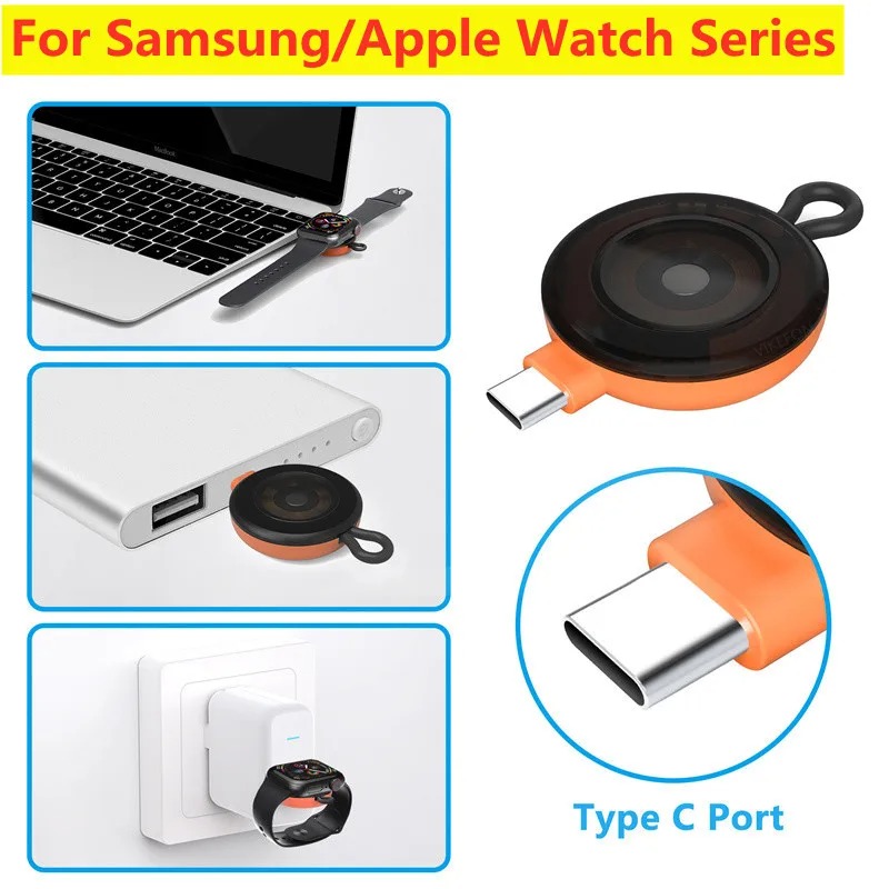 Cargador Inalámbrico Portátil  - Smartwatch Watch Accessories reseña y precio