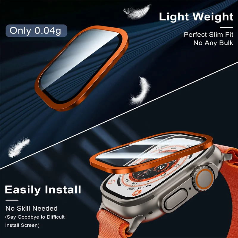 Vidrio templado para Apple Wat - Smartwatch Straps & Accessories reseña y precio