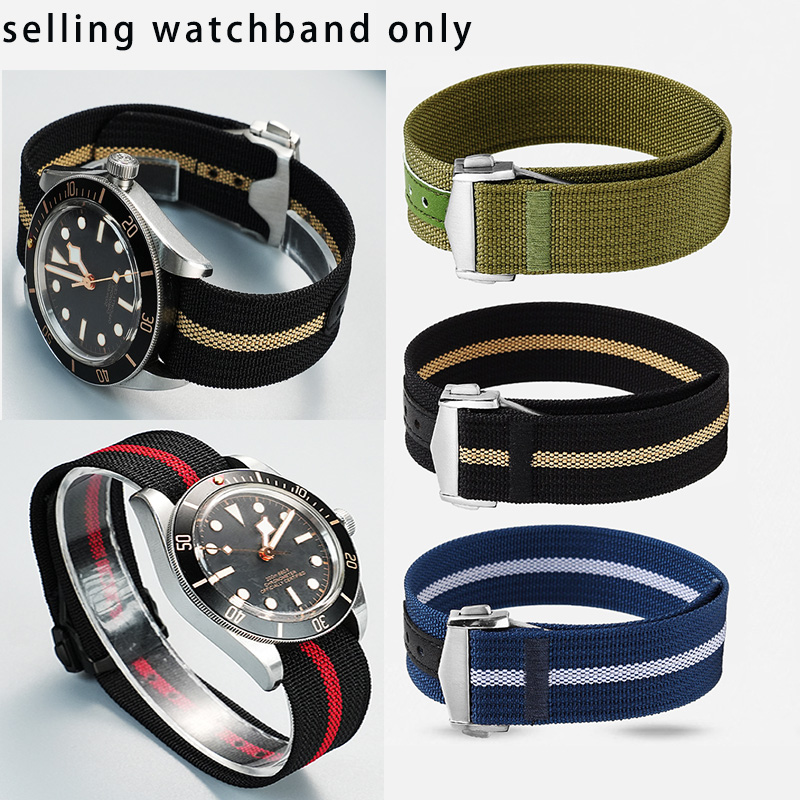 Correa de reloj de lona integr - Nylon Nato Strap reseña y precio