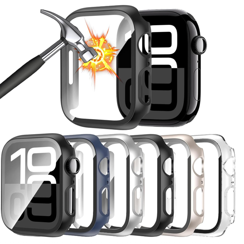 Funda de vidrio para Apple Wat - Smartwatch Band Accessories reseña y precio