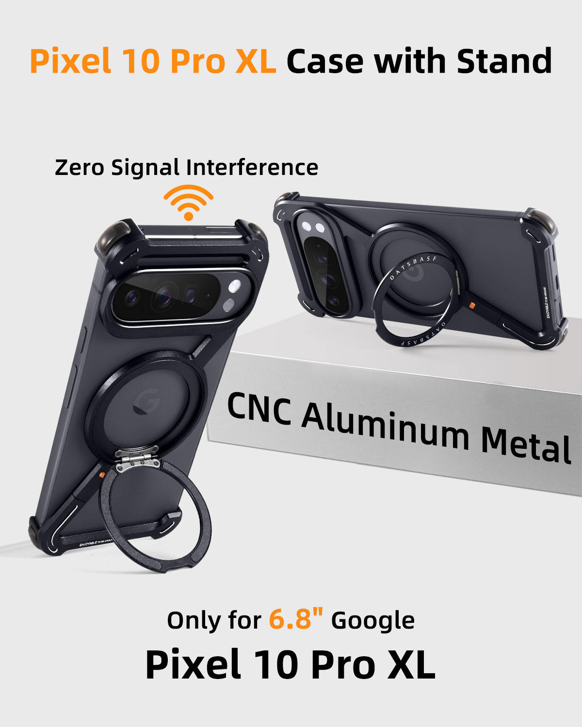Funda de teléfono de metal Oat - Magnetic Charging Stand reseña y precio