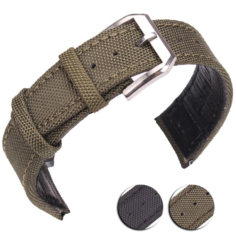 Correa de reloj de cuero genui - Nylon Nato Strap reseña y precio
