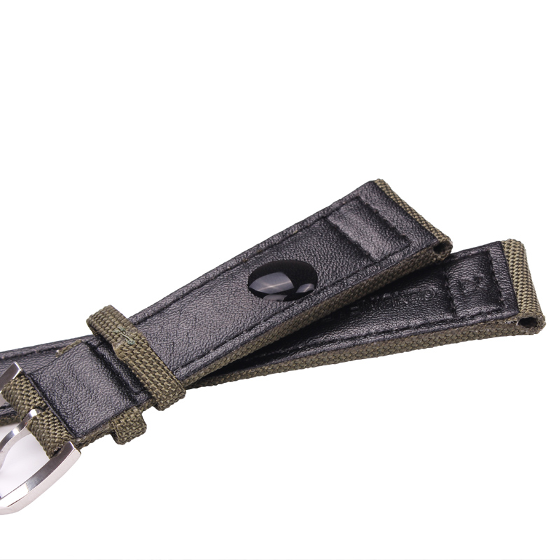 Correa de reloj de cuero genui - Nylon Nato Strap reseña y precio