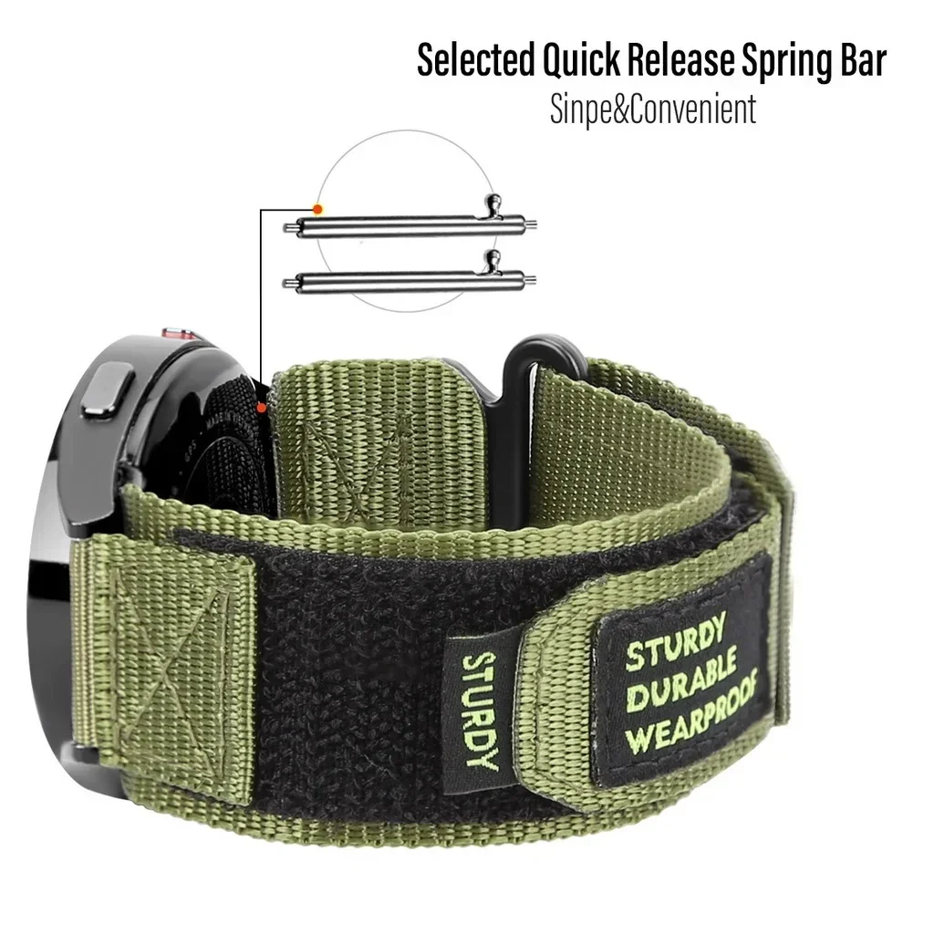 Correa de nailon de ajuste ráp - Nylon Nato Strap reseña y precio