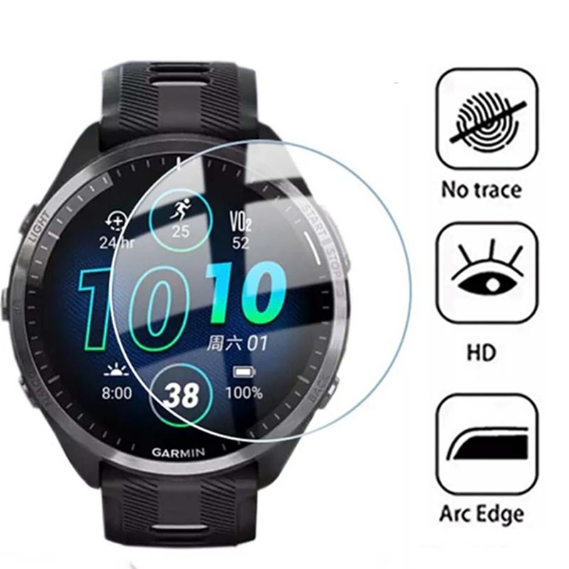 Película de vidrio templado pa - Garmin Smartwatch Accessories reseña y precio