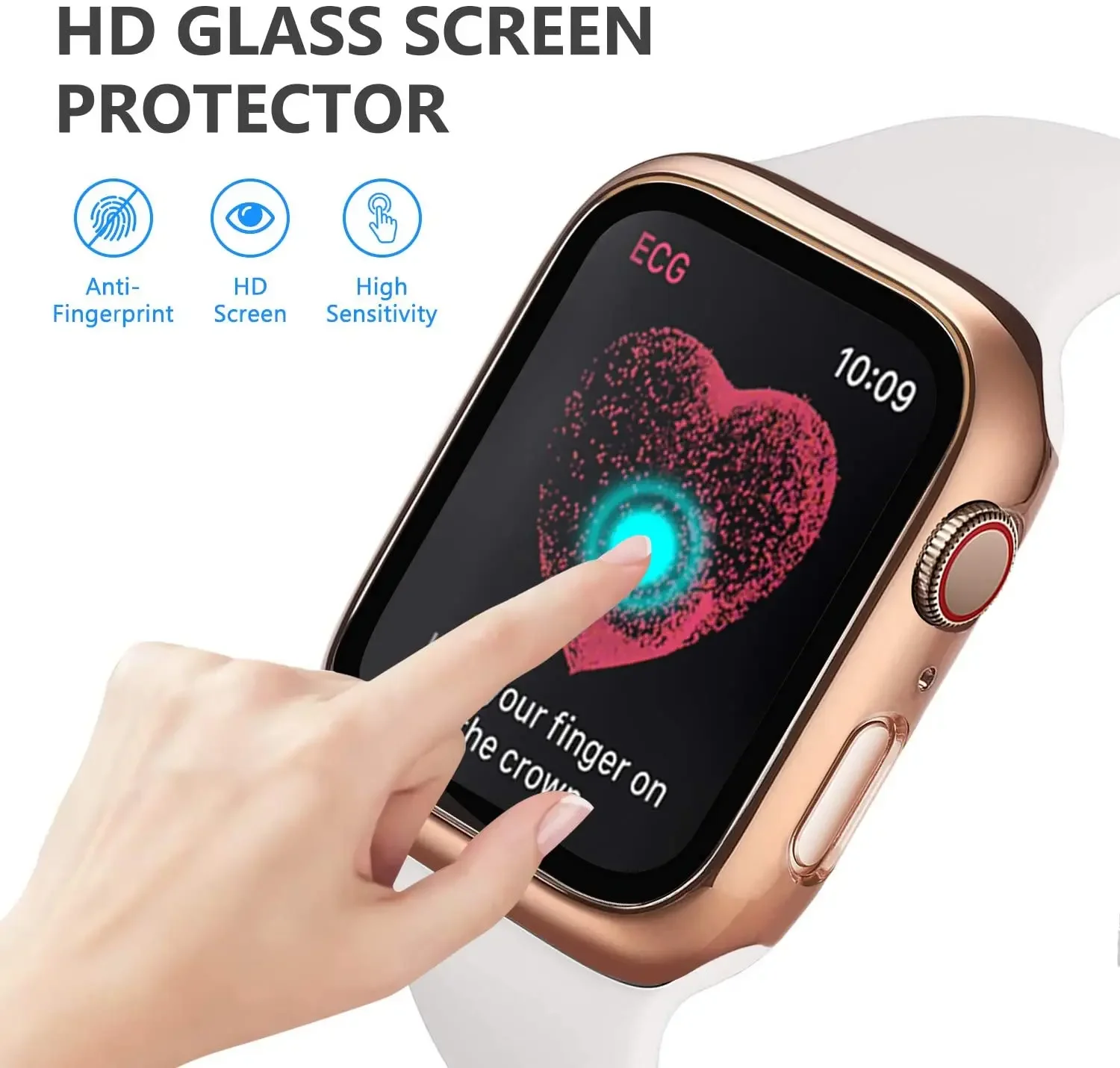 Vidrio templado + cubierta par - Garmin Smartwatch Accessories reseña y precio