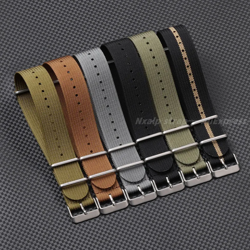 Correa de reloj de nailon acan - Nylon Nato Strap reseña y precio