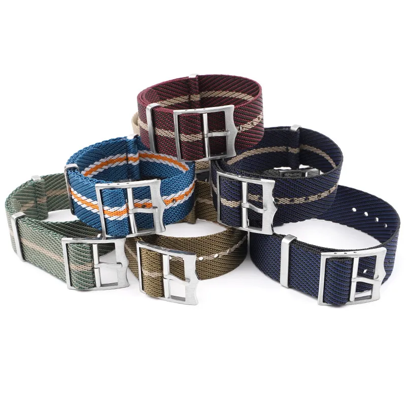 Correa de nailon de lona tejid - Nylon Nato Strap reseña y precio