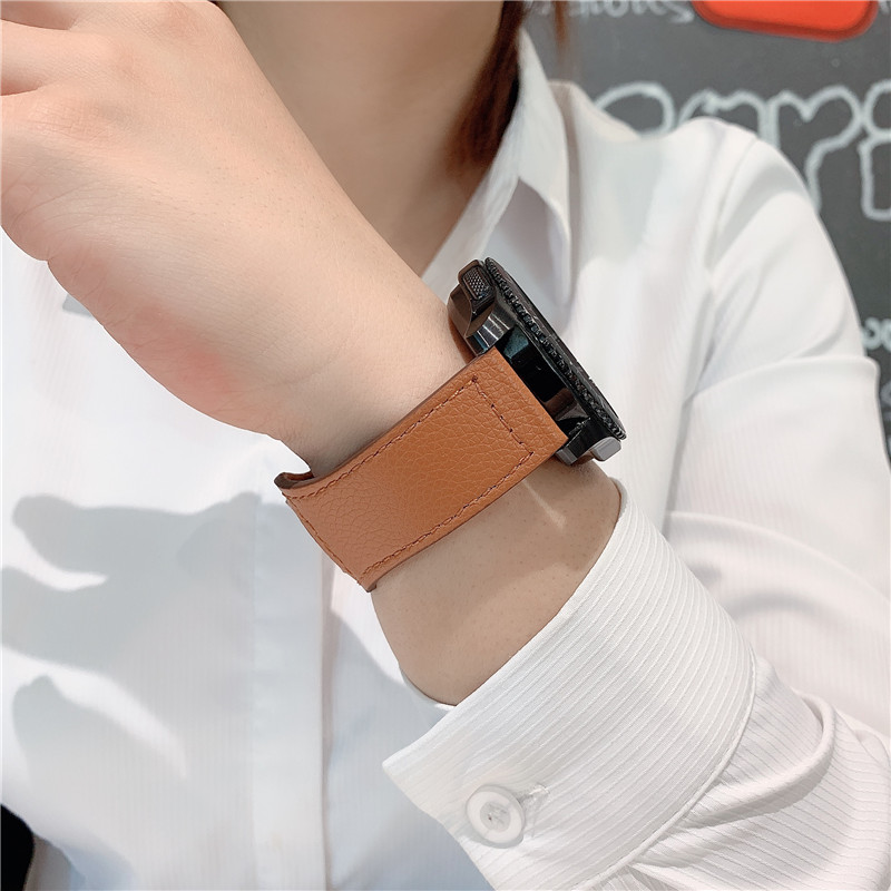 Correa de cuero para reloj Sam - Titan Smartwatch Accessories reseña y precio