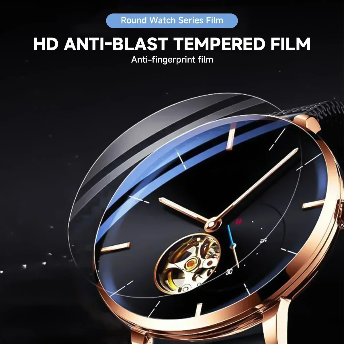 1-5 uds 26-46mm vidrio templad - Motorola Smartwatch Accessories reseña y precio