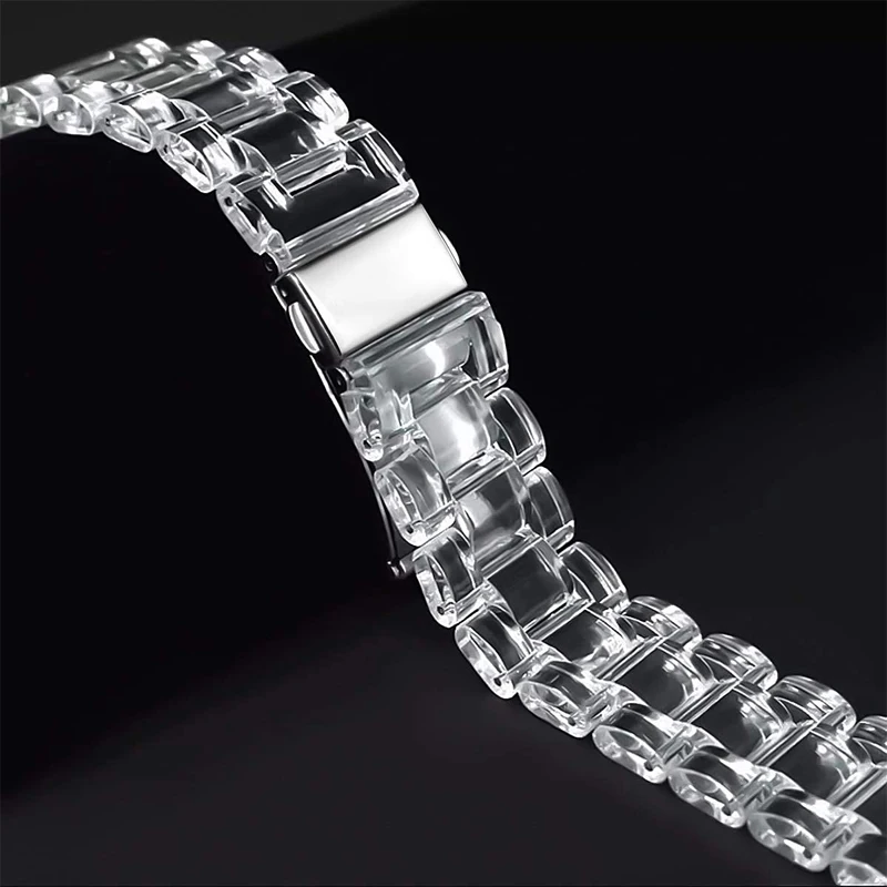 Correa transparente Glacier pa - Titan Smartwatch Accessories reseña y precio