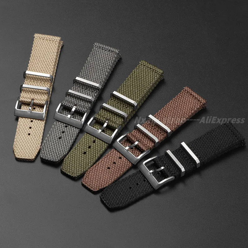 Correa de reloj de algodón y n - Nylon Nato Strap reseña y precio