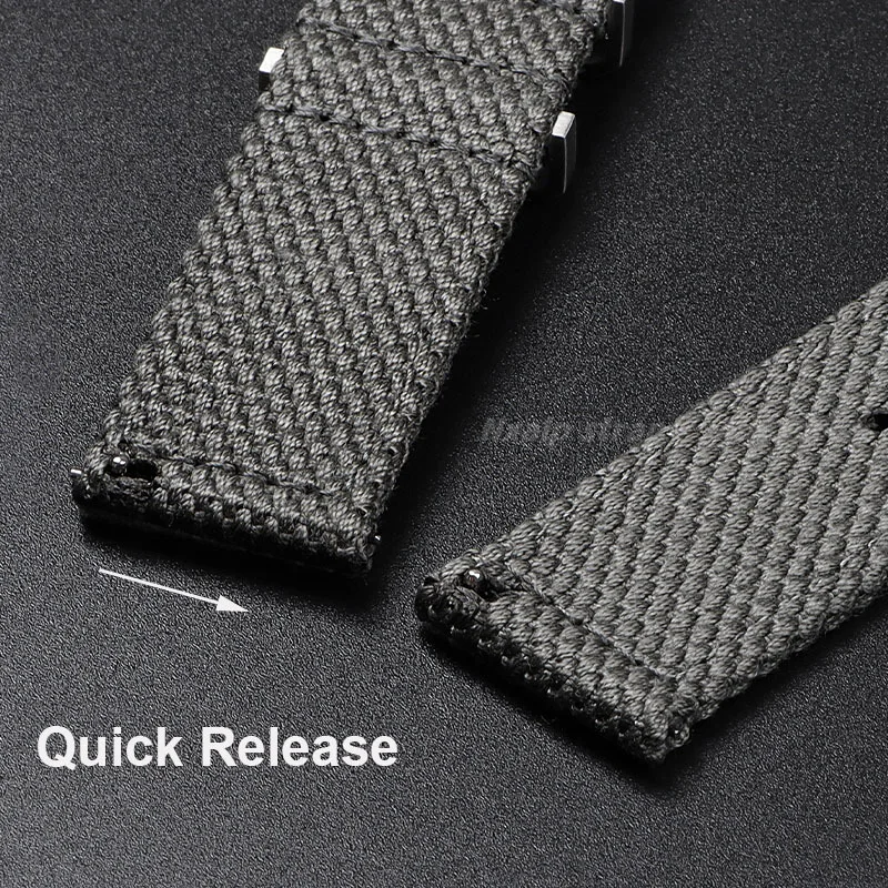 Correa de reloj de algodón y n - Nylon Nato Strap reseña y precio
