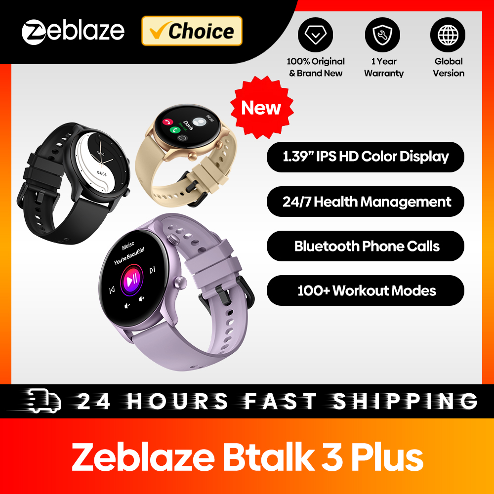 Zeblaze-reloj inteligente Btal - Smartwatch Face reseña y precio