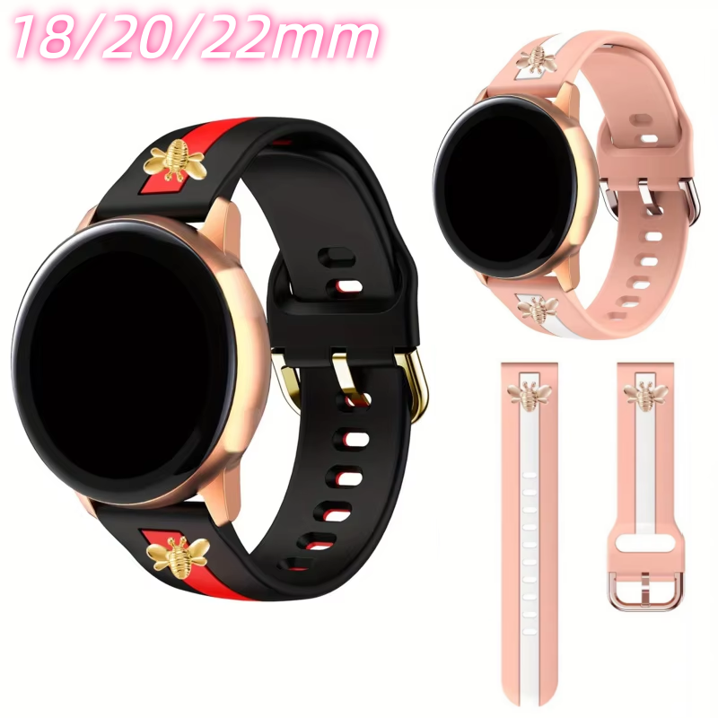 Correa de silicona BUSKOZ para - Fossil Smartwatch Accessories reseña y precio