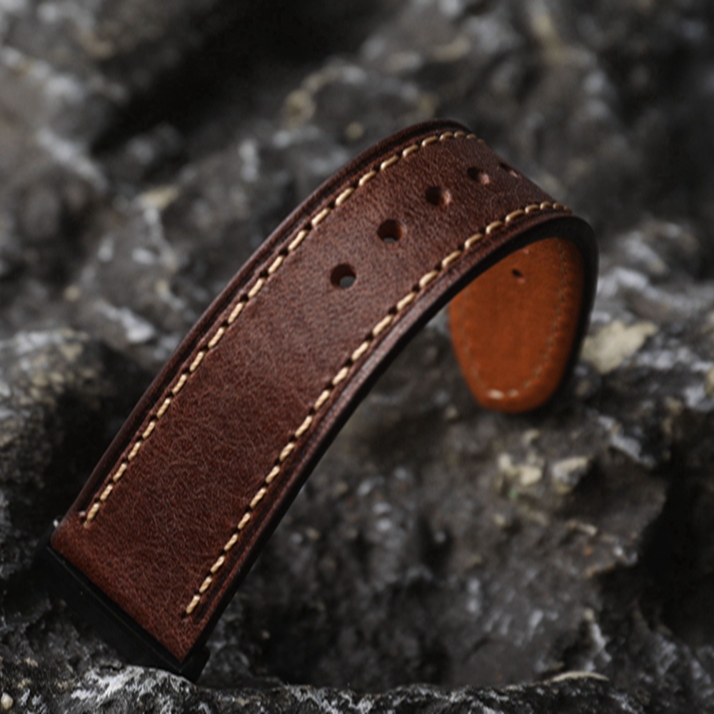 Correa de piel de vaca con cap - Nylon Nato Strap reseña y precio