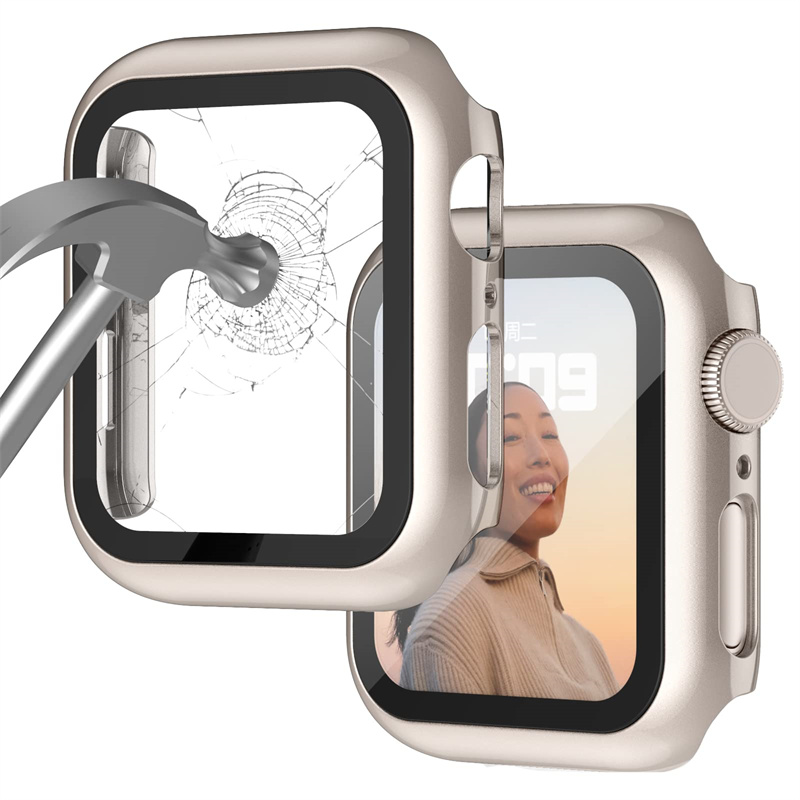 Vidrio templado + cubierta par - Garmin Smartwatch Accessories reseña y precio