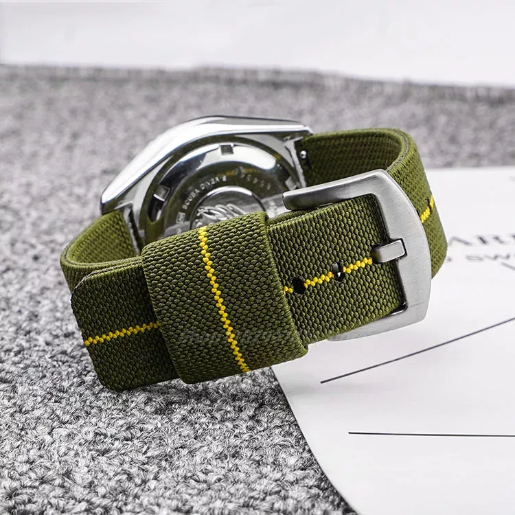 Correa de nailon para reloj de - Nylon Nato Strap reseña y precio