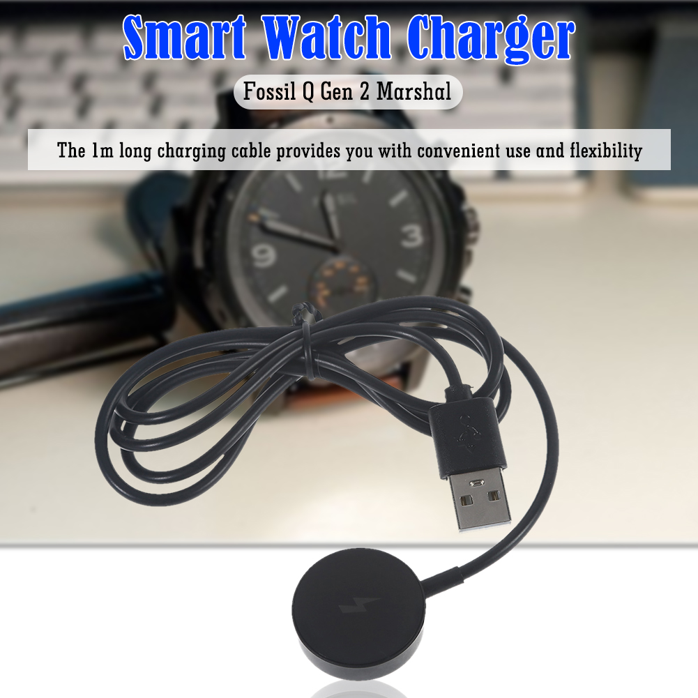 Cargador Magnético de 1m para  - Fossil Smartwatch Accessories reseña y precio