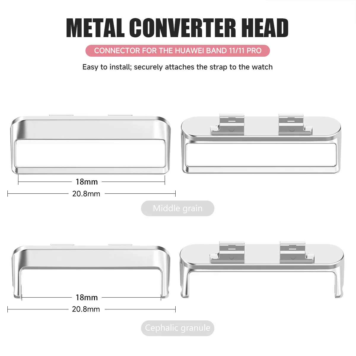 Accesorios de metal de acero i - Watch Band Connector reseña y precio
